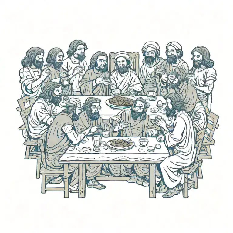 Last Supper Table