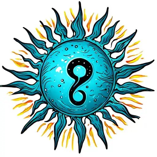 Semicolon Sun Rising