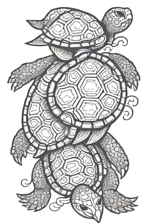 Beautiful Unique Turtle