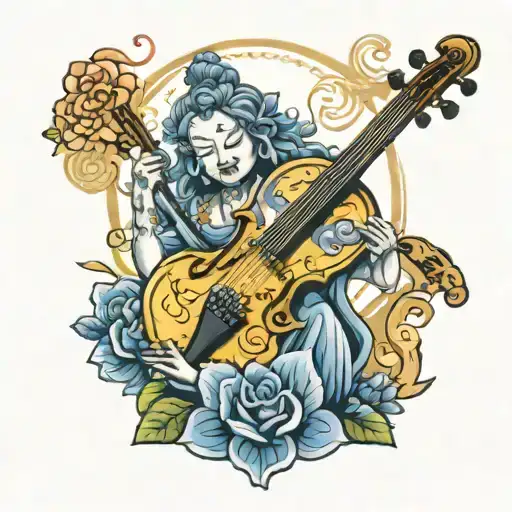 Music Violin Buddhism Hippy