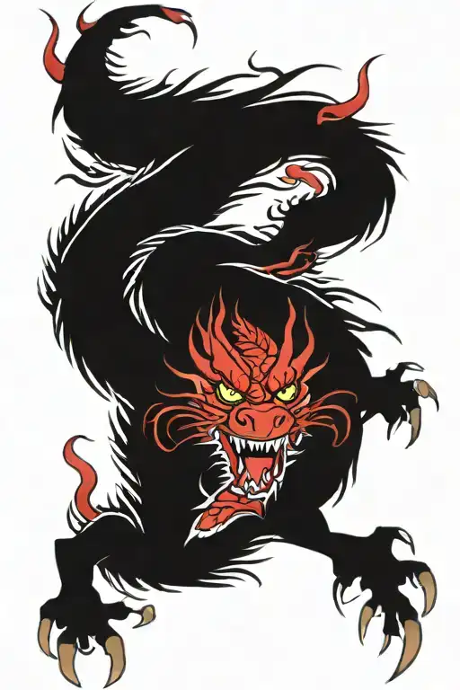 Chinese Red Dragon