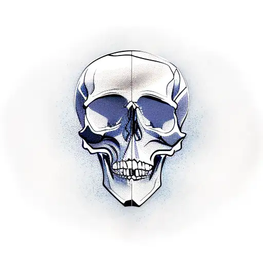 Skull And Mirror