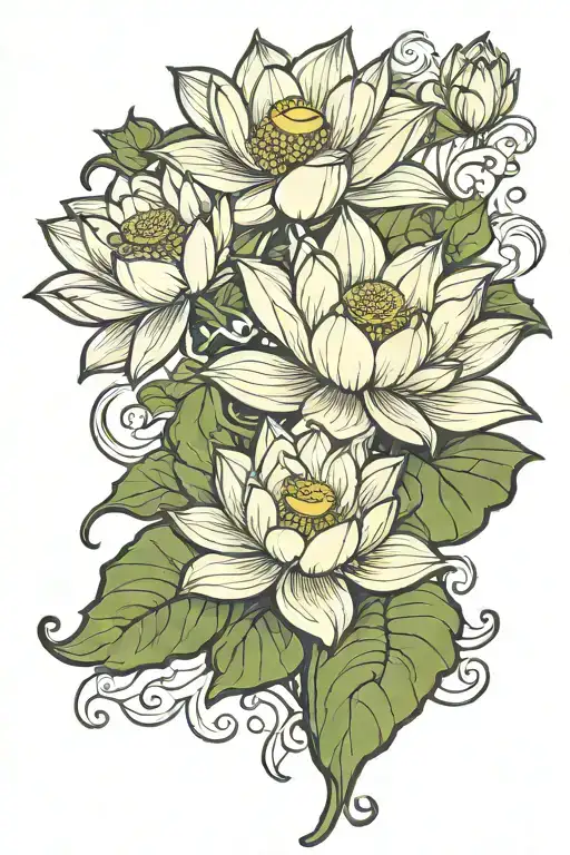 Lotus Flowers Wrapping