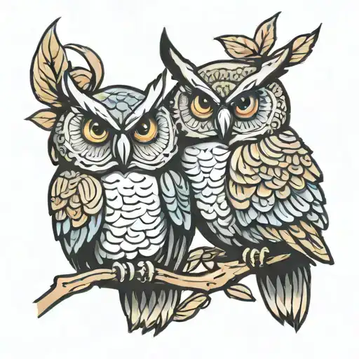Owl Couple