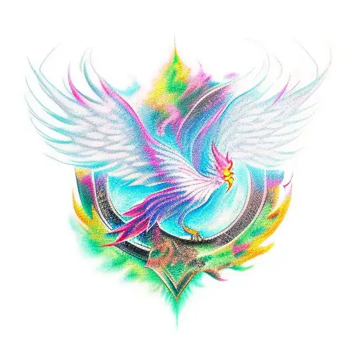 Unique Phoenix Tattoo Designs