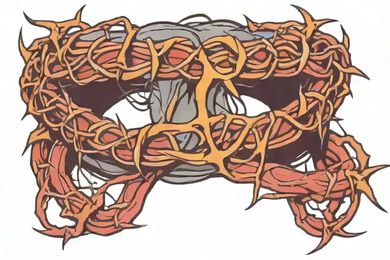 Crown Of Thorns Wrapped