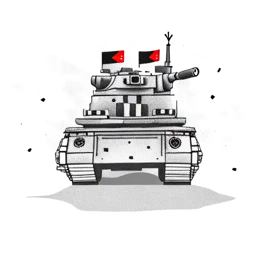 Army Cartoon Tank