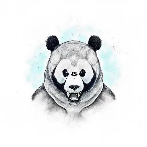 Oso Panda Sobre Una Moto
