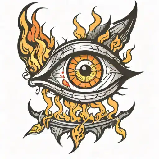 Eye And Fire