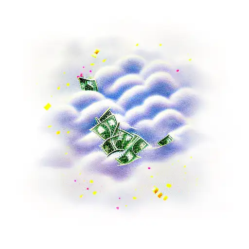 Clouds Raining Money
