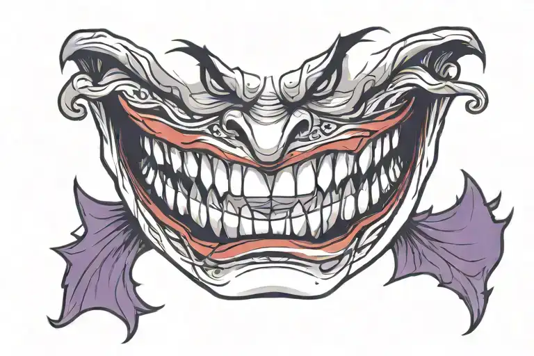 Joker Smile Mouth Only
