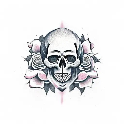 Skull And Roses