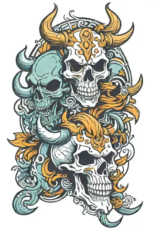 Skull And Bull And Se Libere De