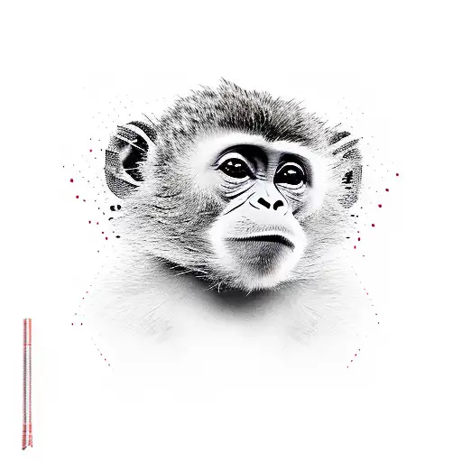 Funny Monkey On Acid