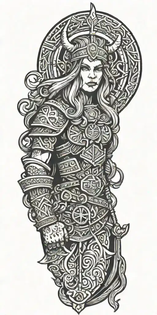 Female Viking Inspired