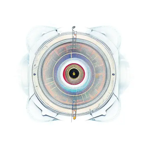 Aperture With Guitar Strings