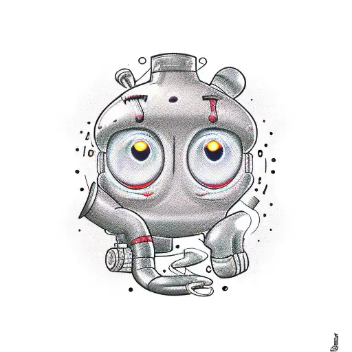 90'S Cartoon Leg Sleeve