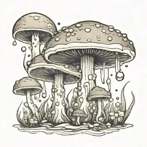 Mushroom Moon Water Crystals