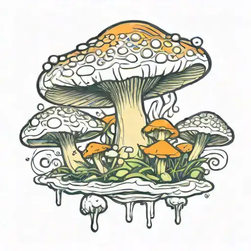 Mushroom Crystals Water