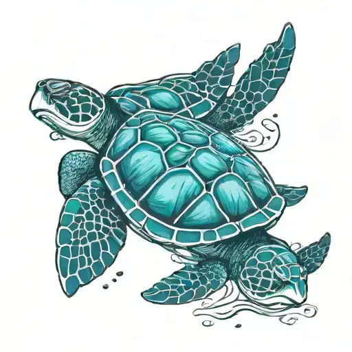 3 Sea Turtle