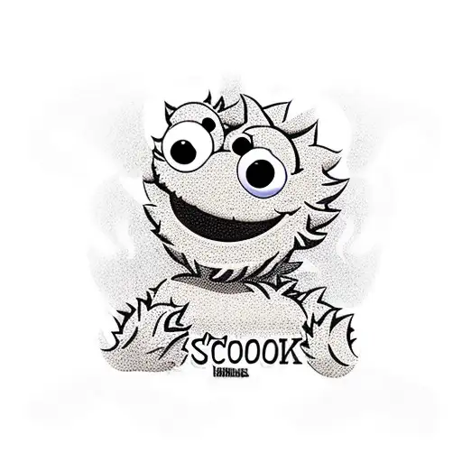 Baby Cookie Monster Tanning