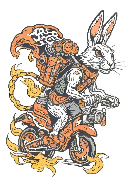 Fire Rabbit Riding