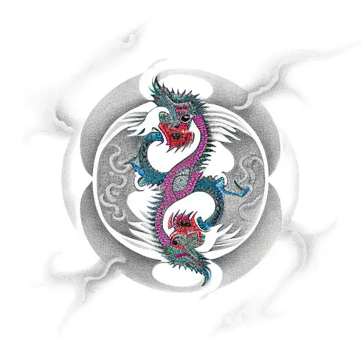 Dragon Yin And Yang