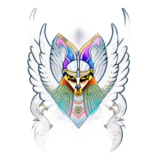 Egypt Valkyrie Royalty Wolf Gypsy Goddess Phoenix