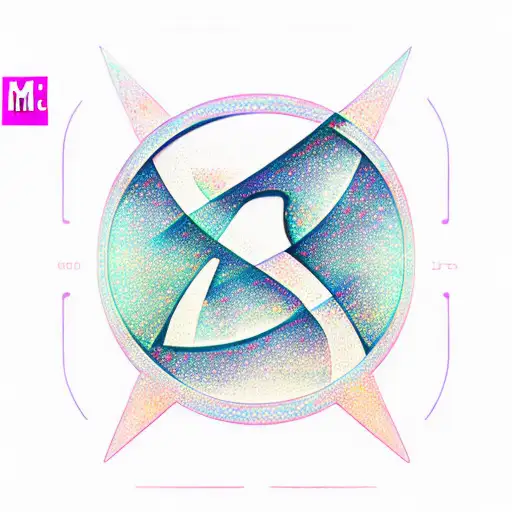 Moon Infinity Initials M And B