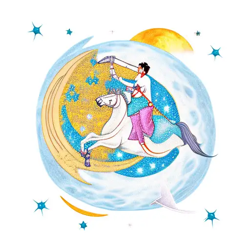 Moon And Sagittarius