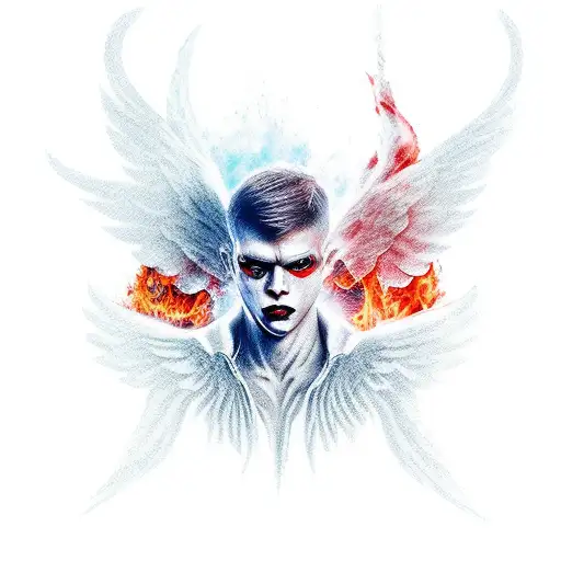 Fallen Angel Who Stand Up And Fight