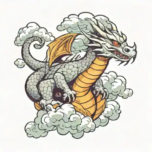 Dragon In The Clouds