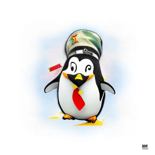 Penguin Vietnam Soldier