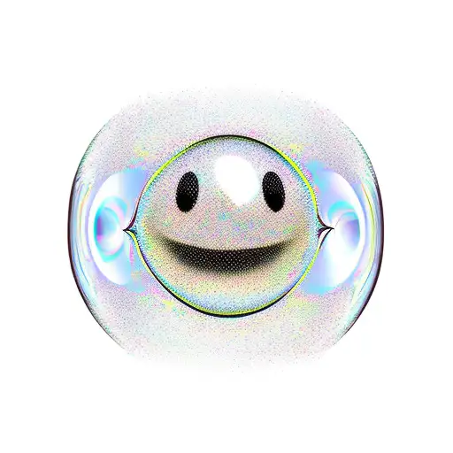 Cartoon In Bubble