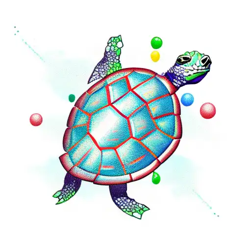 A Sailboat In The Shape Of A Turtle