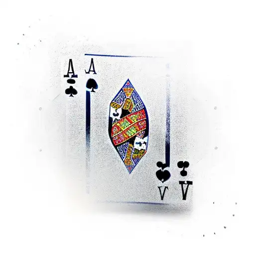 A Poker Hand With A Royal Flush Surrounded By Swirling Casino Chips And Dice