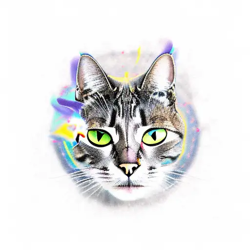 A Cat Shooting An Ar-15