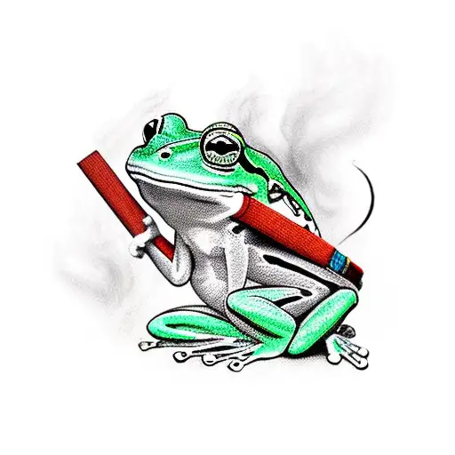 Frog Samurai Smoke
