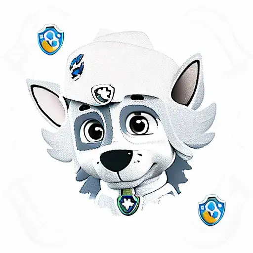 Chase Paw Patrol With Angel Wings