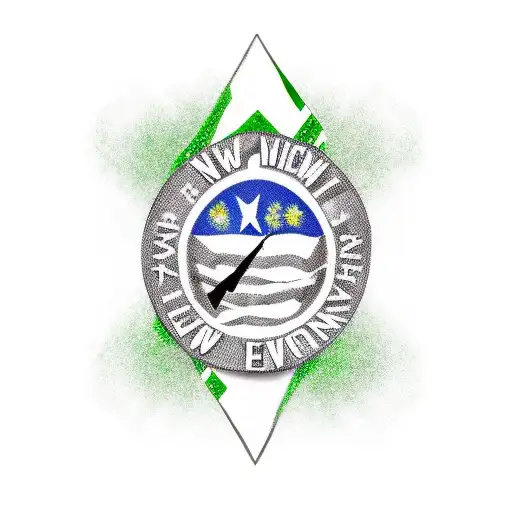 Green Cancer Ribbon Vietnam War Veteran