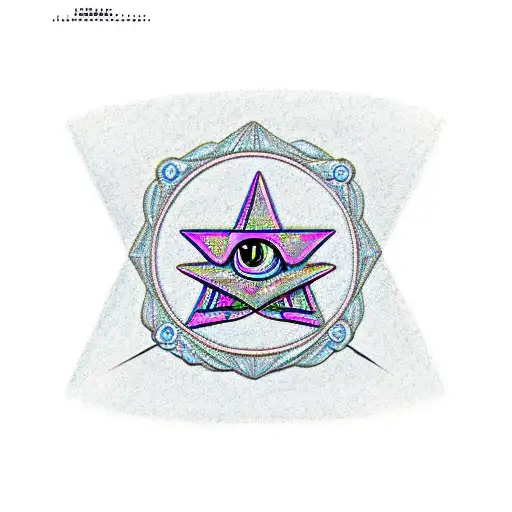 Spongebob Lifing Up Illuminati Symbol