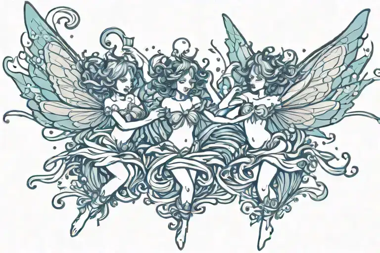 Water Fairies Dancing