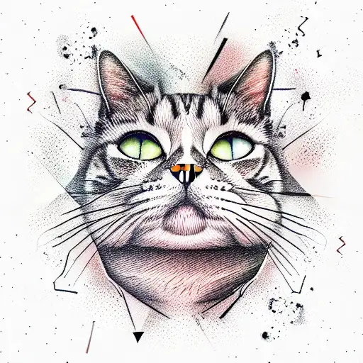 Abstract Cat