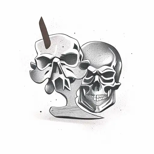 Skull And Hatchet