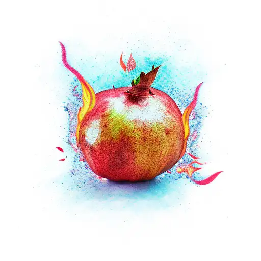 Pomegranate And Fire