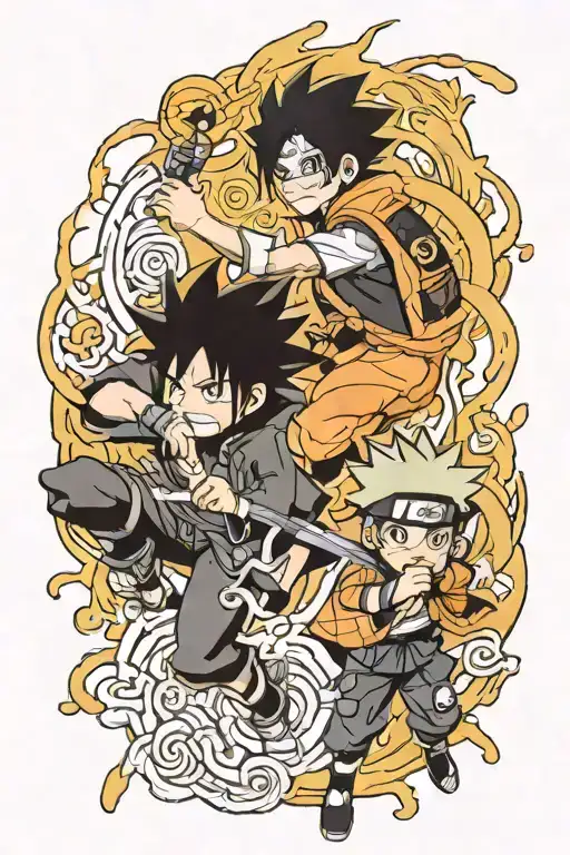 Naruto And Sasuke