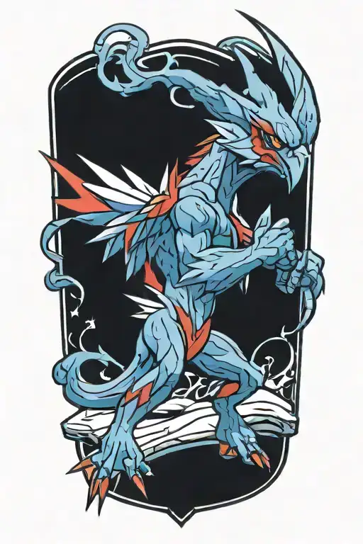 Blaziken Blue