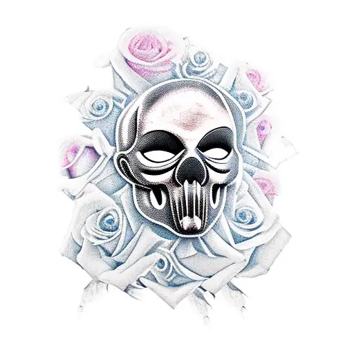 Phantom Of The Opera Mask With Rose