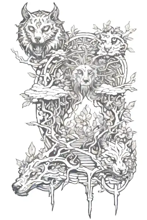 Path Of Exile Mixed With Nature Scene