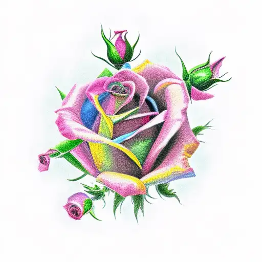 Rose And Poppy Boquet